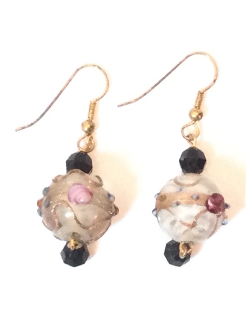 Venetian Bead Earrings